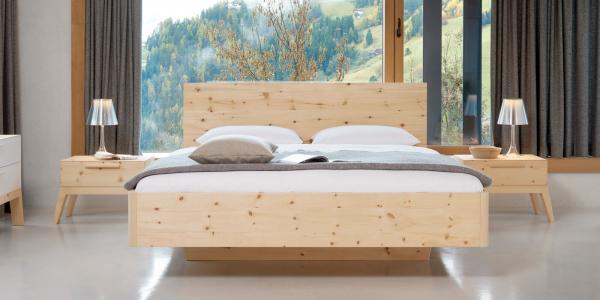 ZIRBEN Bett "Gardena" Gaderform