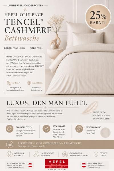 Bettwäsche Hefel Opulence Tencel-Cashmere