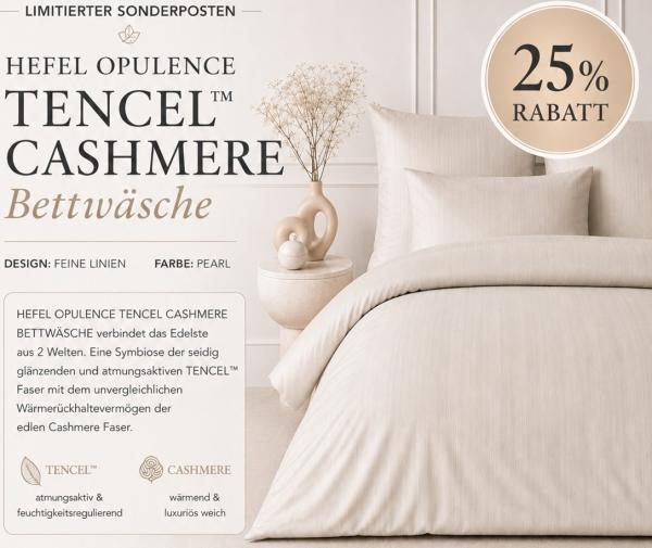 Bettwäsche Hefel Opulence Tencel-Cashmere